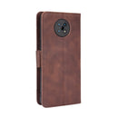 For Nokia G50 5G Skin Feel Calf Pattern Horizontal Flip Leather Case with Holder & Card Slots & Photo Frame(Brown)