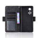 For Honor 50 Skin Feel Calf Pattern Horizontal Flip Leather Case with Holder & Card Slots & Photo Frame(Black)