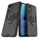 For OPPO Realme GT Neo2 5G Shockproof PC + TPU Protective Case with Magnetic Ring Holder(Black)
