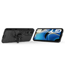 For OPPO Realme GT Neo2 5G Shockproof PC + TPU Protective Case with Magnetic Ring Holder(Black)