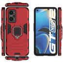 For OPPO Realme GT Neo2 5G Shockproof PC + TPU Protective Case with Magnetic Ring Holder(Red)