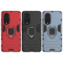 For Huawei nova 9 Shockproof PC + TPU Protective Case with Magnetic Ring Holder(Black)