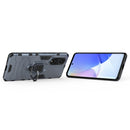 For Huawei nova 9 Shockproof PC + TPU Protective Case with Magnetic Ring Holder(Navy Blue)