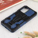 For Xiaomi Redmi 10 Armor Warrior Shockproof PC + TPU Protective Case(Blue)