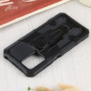 For Xiaomi Redmi 10 Armor Warrior Shockproof PC + TPU Protective Case(Black)