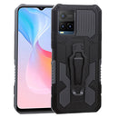 For vivo Y21s Armor Warrior Shockproof PC + TPU Protective Case(Grey)