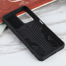 For Xiaomi 11T Vanguard Warrior All Inclusive Double-color Shockproof TPU + PC Protective Case with Holder(Black)
