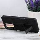 For Xiaomi 11T Vanguard Warrior All Inclusive Double-color Shockproof TPU + PC Protective Case with Holder(Black)