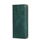 For Samaung Galaxy S22 Ultra 5G Pure Color Magnetic Horizontal Flip Leather Case with Holder & Card Slot & Wallet(Green)