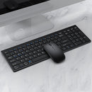 109 Three-mode Wireless Bluetooth Keyboard Mouse Set(Black)