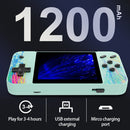 G3 Macaron 3.5 inch Screen Handheld Game Console Built-in 800 Games(Grey)