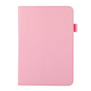 Litchi Texture Horizontal Flip PU Leather Tablet Case with Holder For iPad mini 6(Pink)