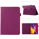Litchi Texture Horizontal Flip PU Leather Tablet Case with Holder For iPad mini 6(Purple)