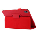 Litchi Texture Horizontal Flip PU Leather Tablet Case with Holder For iPad mini 6(Red)