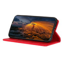 For Samsung Galaxy S22 5G Magnetic Crazy Horse Texture Horizontal Flip Leather Case with Holder & Card Slots & Wallet(Red)