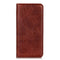 For Samsung Galaxy S22 5G Magnetic Crazy Horse Texture Horizontal Flip Leather Case with Holder & Card Slots & Wallet(Brown)