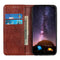 For Samsung Galaxy S22 5G Magnetic Crazy Horse Texture Horizontal Flip Leather Case with Holder & Card Slots & Wallet(Brown)