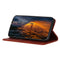 For Samsung Galaxy S22 5G Magnetic Crazy Horse Texture Horizontal Flip Leather Case with Holder & Card Slots & Wallet(Brown)