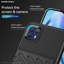 For Motorola Moto G50 5G Thunderbolt Shockproof TPU Protective Soft Case(Black)