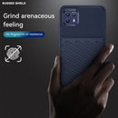For Motorola Moto G50 5G Thunderbolt Shockproof TPU Protective Soft Case(Blue)