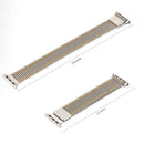 Chain Loop Steel Watch Band For Apple Watch Series 7 41mm / 6&SE&5&4 40mm / 3&2&1 38mm (Silver)