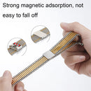 Chain Loop Steel Watch Band For Apple Watch Series 7 41mm / 6&SE&5&4 40mm / 3&2&1 38mm (Silver)