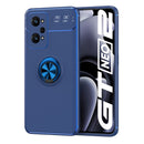 For OPPO Realme GT Neo2 Metal Ring Holder 360 Degree Rotating TPU Phone Case(Blue)