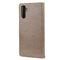 For Samsung Galaxy A13 5G Butterfly Flower Pattern Horizontal Flip Leather Phone Case with Card Slot & Holder(Grey)