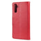 For Samsung Galaxy A13 5G Butterfly Flower Pattern Horizontal Flip Leather Phone Case with Card Slot & Holder(Red)
