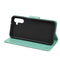 For Samsung Galaxy A13 5G Butterfly Flower Pattern Horizontal Flip Leather Phone Case with Card Slot & Holder(Green)