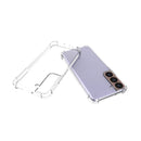 For Samsung Galaxy S22 5G Shockproof Non-slip Waterproof Thickening TPU Protective Case (Transparent)