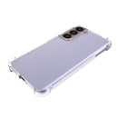 For Samsung Galaxy S22 5G Shockproof Non-slip Waterproof Thickening TPU Protective Case (Transparent)