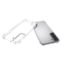 For Samsung Galaxy S22+ 5G Shockproof Non-slip Waterproof Thickening TPU Protective Case (Transparent)