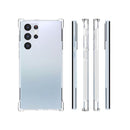 For Samsung Galaxy S22 Ultra 5G Shockproof Non-slip Waterproof Thickening TPU Protective Case (Transparent)