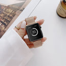 V-shaped Buckle Straight Steel Watch Band For Apple Watch Series 7 45mm / 6&SE&5&4 44mm / 3&2&1 42mm(Black)