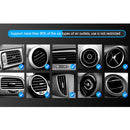 R-JUST CZ04 15W Rotatable Magnetic Car Wireless Charger Phone Holder for iPhone 12 / 13 Series(Black)