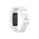 For Fitbit Inspire HR / Ace 2 Silicone Smart Watch Watch Band(White)