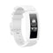 For Fitbit Inspire HR / Ace 2 Silicone Smart Watch Watch Band(White)
