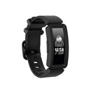 For Fitbit Inspire HR / Ace 2 Silicone Smart Watch Watch Band(Black)