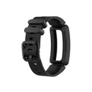For Fitbit Inspire HR / Ace 2 Silicone Smart Watch Watch Band(Black)