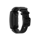 For Fitbit Inspire HR / Ace 2 Silicone Smart Watch Watch Band(Black)