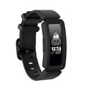 For Fitbit Inspire HR / Ace 2 Silicone Smart Watch Watch Band(Black)