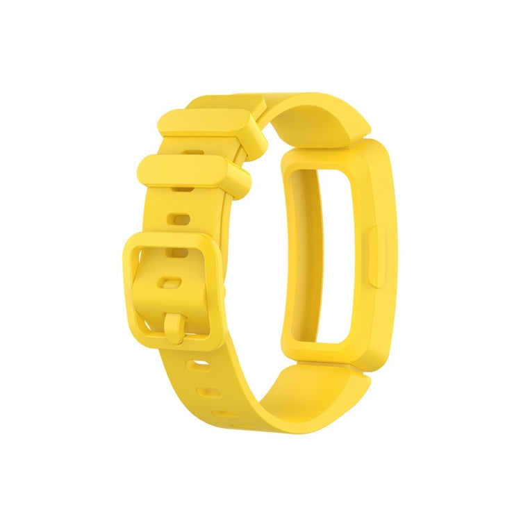 For Fitbit Inspire HR / Ace 2 Silicone Smart Watch Watch Band(Yellow)