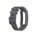 For Fitbit Inspire HR / Ace 2 Silicone Smart Watch Watch Band(Grey)