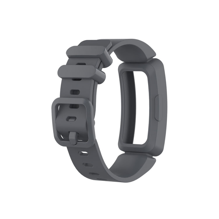 For Fitbit Inspire HR / Ace 2 Silicone Smart Watch Watch Band(Grey)
