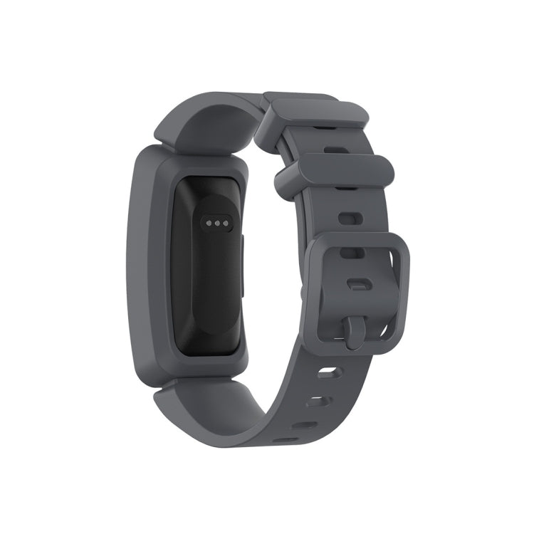 For Fitbit Inspire HR / Ace 2 Silicone Smart Watch Watch Band(Grey)