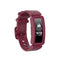 For Fitbit Inspire HR / Ace 2 Silicone Smart Watch Watch Band(Wine Red)