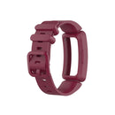 For Fitbit Inspire HR / Ace 2 Silicone Smart Watch Watch Band(Wine Red)