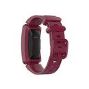 For Fitbit Inspire HR / Ace 2 Silicone Smart Watch Watch Band(Wine Red)