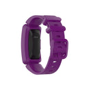 For Fitbit Inspire HR / Ace 2 Silicone Smart Watch Watch Band(Purple)